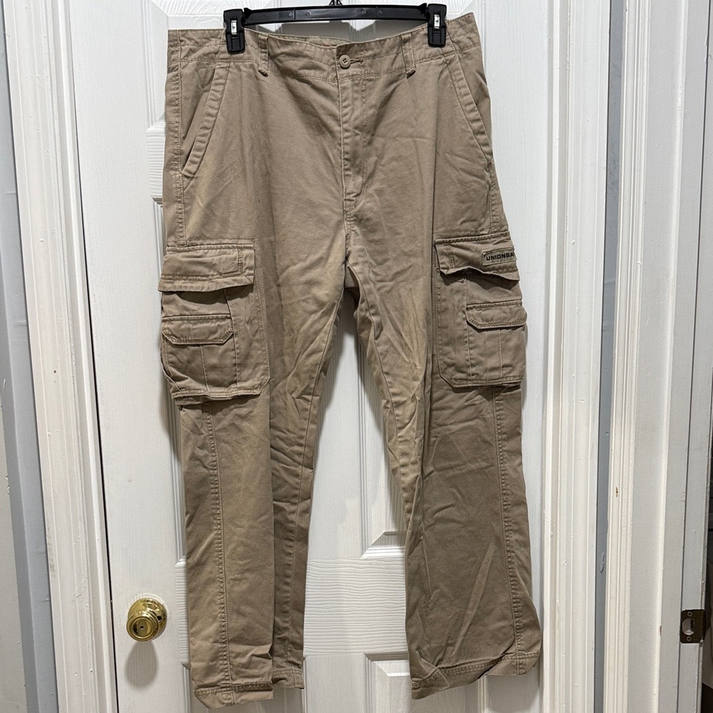 UNIONBAY Men's Khaki Cargo Pants